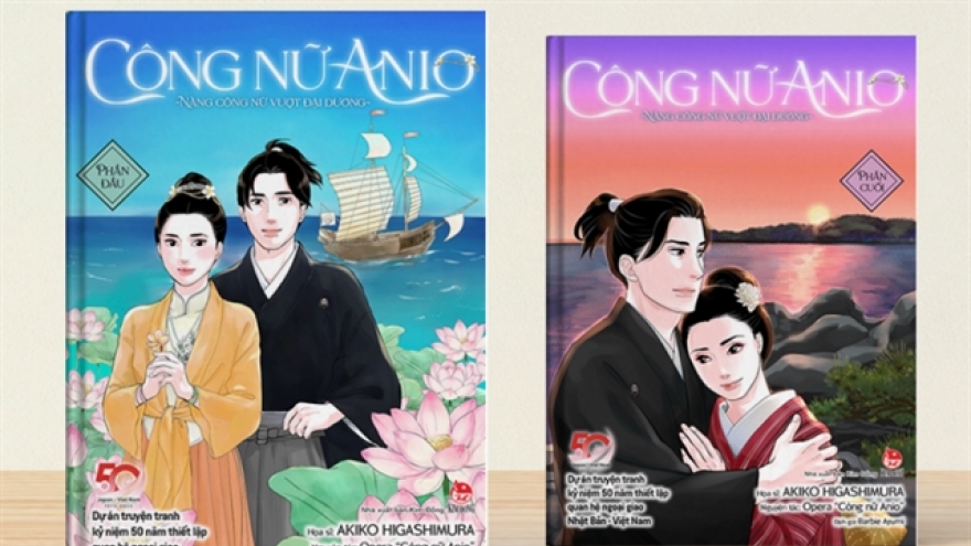 Manga tells of love between Vietnamese and Japanese